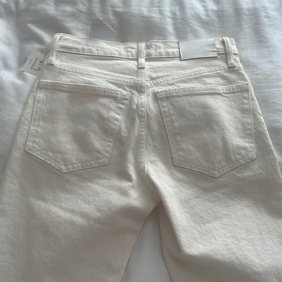 NWT Mango cream/off white jeans in size 23 - Picture 4 of 4
